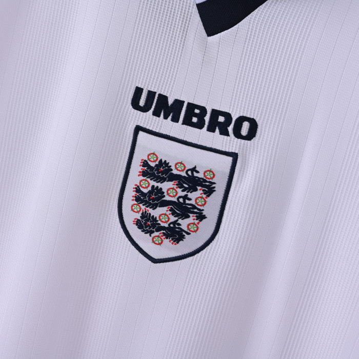 Retro England Home Jersey 1996 Football Kit Soccer Shirt