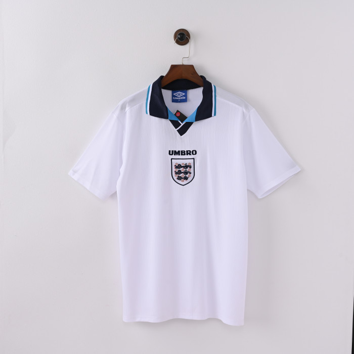 Retro England Home Jersey 1996 Football Kit Soccer Shirt