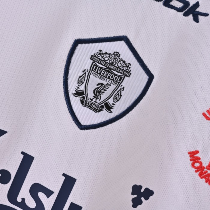 Retro Liverpool Away Jersey 2001-02 Football Kit Soccer Jersey
