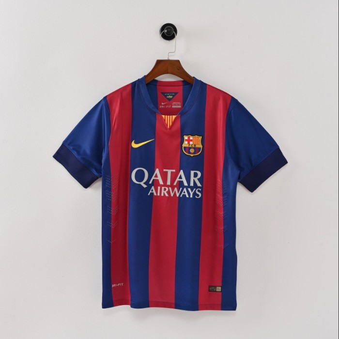 Retro Barcelona Jersey 2014/15 Home Football Kit Soccer Jersey