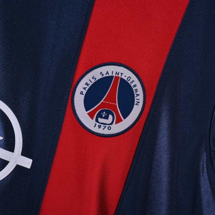 Retro Paris Saint-Germain Jersey 2001/02 Home PSG Football Kit Soccer Jersey