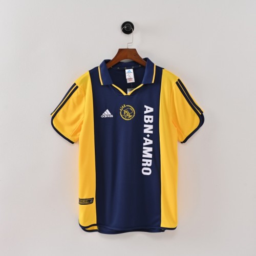 Retro Ajax Jersey 2000-01 Away Football Kit Soccer Jersey