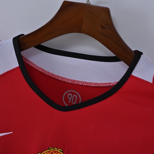 Retro Manchester United Home Jersey 2004-06 Football Kit Soccer Jersey
