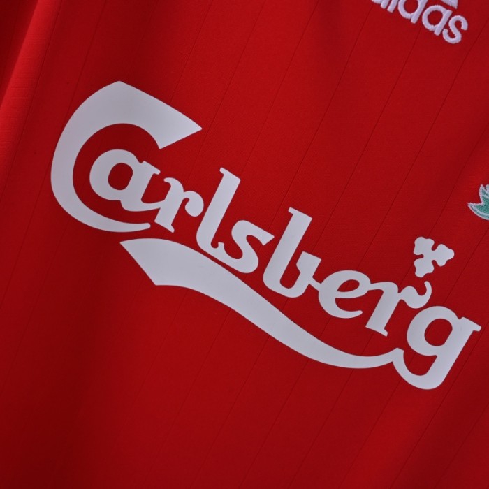 Retro Liverpool Jersey 2006-07 Home Football Kit Soccer Jersey