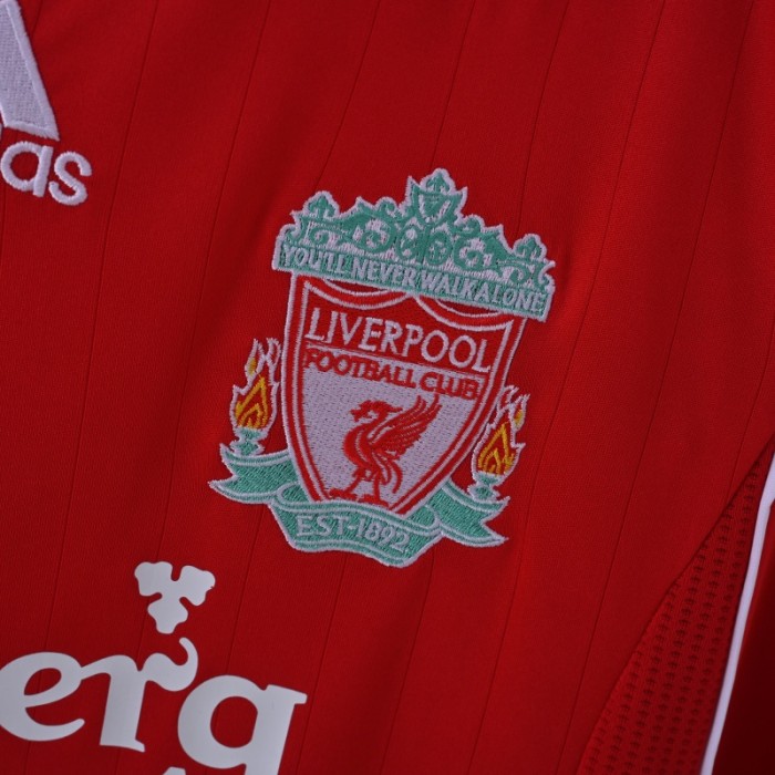 Retro Liverpool Jersey 2006-07 Home Football Kit Soccer Jersey