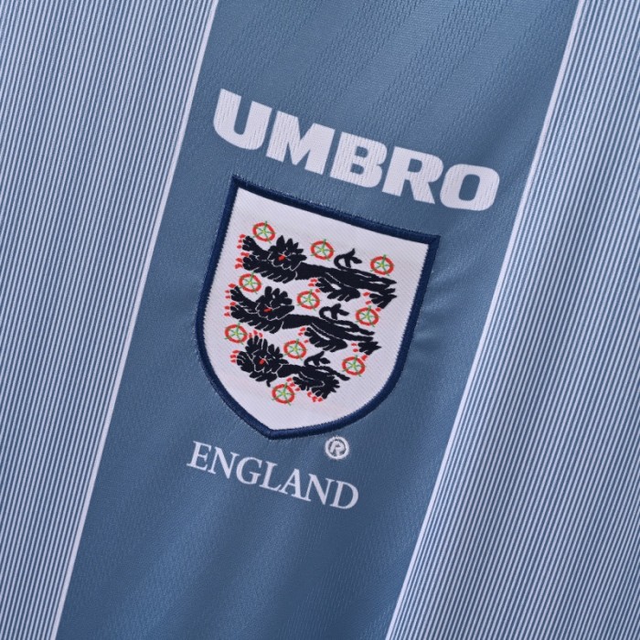 Retro England Jersey 1996 Away Football Kit Soccer Jersey