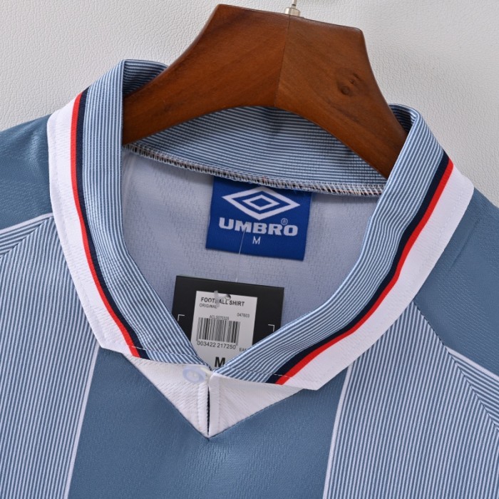 Retro England Jersey 1996 Away Football Kit Soccer Jersey