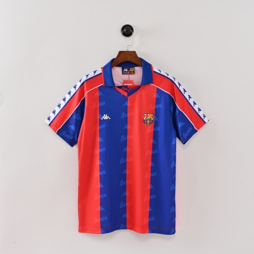 Retro Barcelona Jersey 1992-93 1993-94 1994-95 Home Football Kit Soccer Jersey