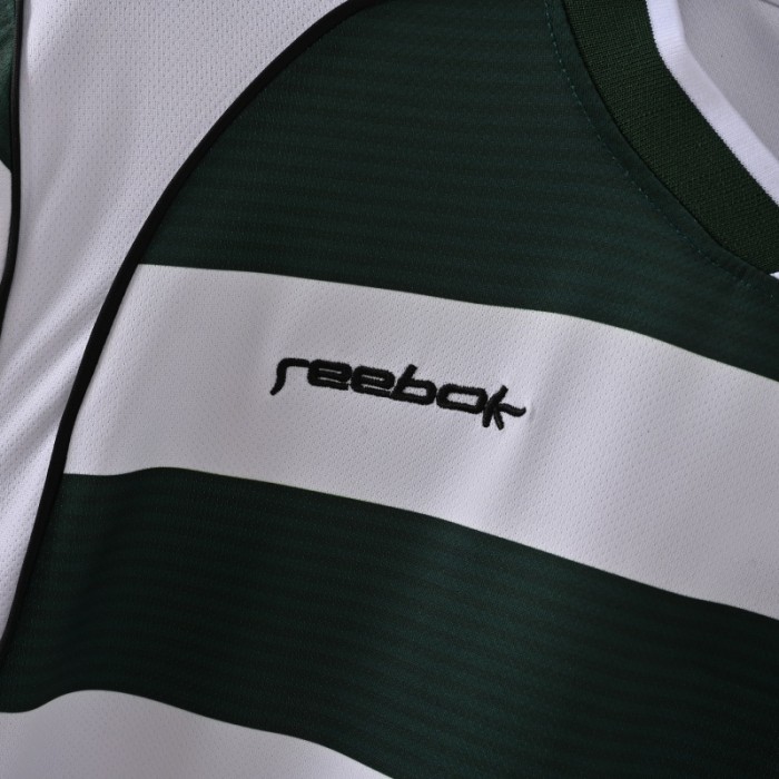 Retro Sporting CP Jersey 2001/03 Home Football Kit Soccer Jersey