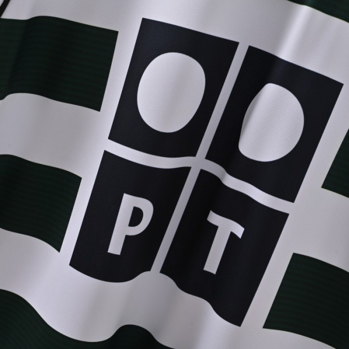 Retro Sporting CP Jersey 2001/03 Home Football Kit Soccer Jersey