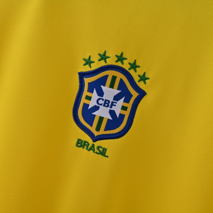 Retro Brazil Jersey 2004 Home Football Kit Soccer Jersey