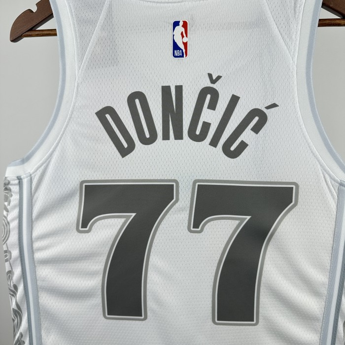 Dallas Mavericks Jersey 24/25 Luka Dončić #77 Basketball Jersey City Edition