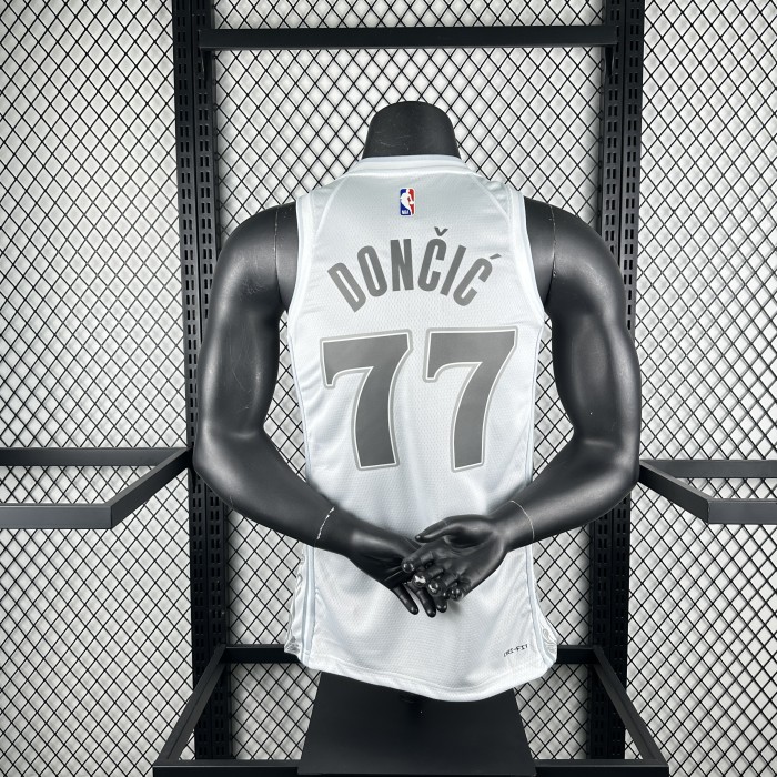 Dallas Mavericks Jersey 24/25 Luka Dončić #77 Basketball Jersey City Edition