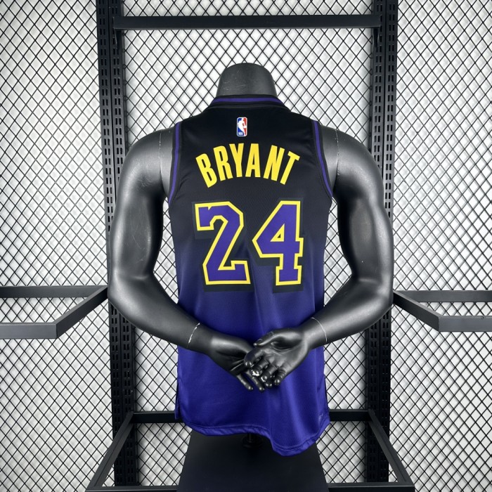 Los Angeles Lakers Jersey 24/25 Kobe Bryant #24 Basketball Jersey City Edition