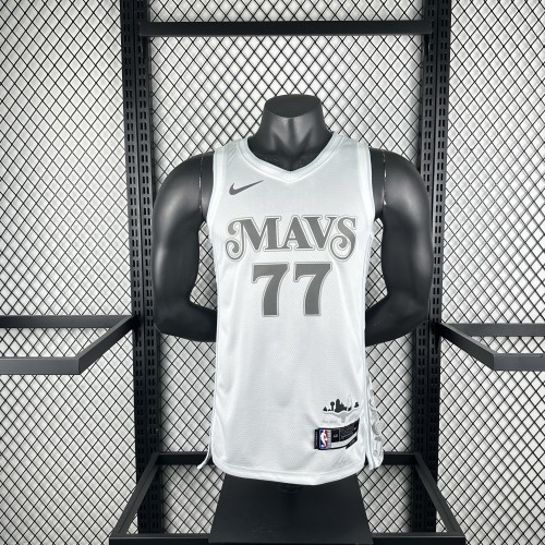 Dallas Mavericks Jersey 24/25 Luka Dončić #77 Basketball Jersey City Edition