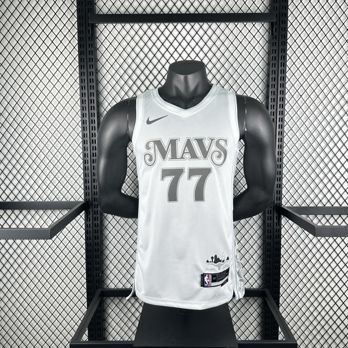 Dallas Mavericks Jersey 24/25 Luka Dončić #77 Basketball Jersey City Edition