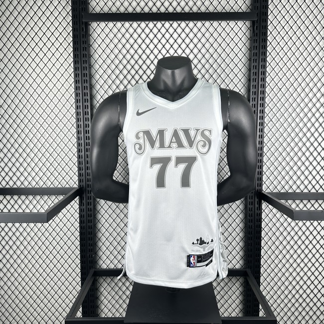 Dallas Mavericks Jersey 24/25 Luka Dončić #77 Basketball Jersey City Edition