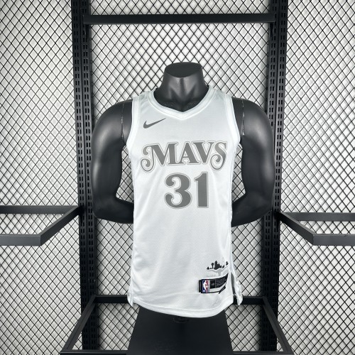 Dallas Mavericks Jersey 24/25 Klay Thompson #31 Basketball Jersey City Edition