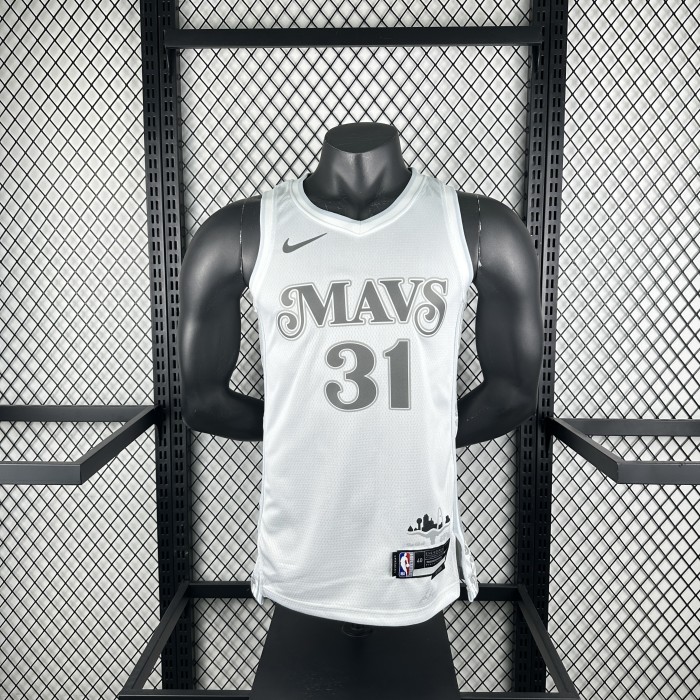 Dallas Mavericks Jersey 24/25 Klay Thompson #31 Basketball Jersey City Edition