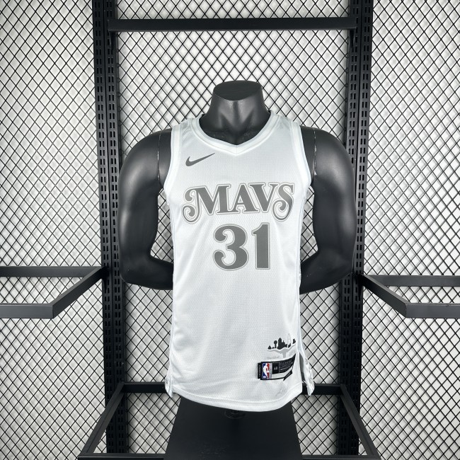Dallas Mavericks Jersey 24/25 Klay Thompson #31 Basketball Jersey City Edition