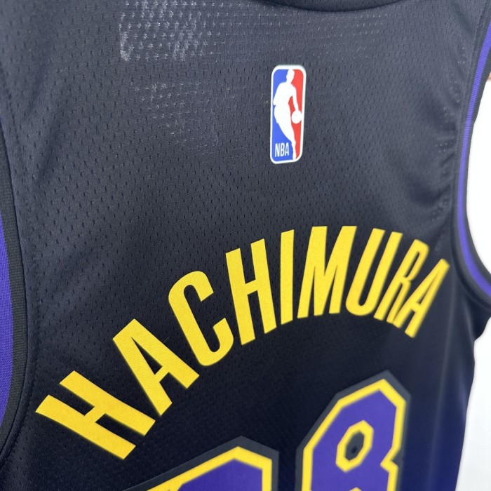 Los Angeles Lakers Jersey 24/25 Rui Hachimura #28 Basketball Jersey City Edition