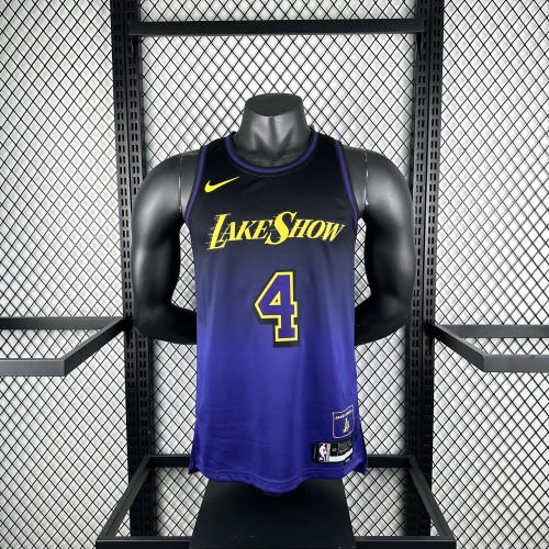 Los Angeles Lakers Jersey 24/25 Gabe Knecht #4 Basketball Jersey City Edition