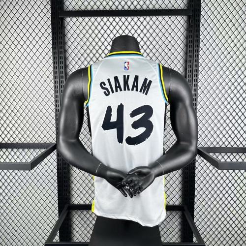 Indiana Pacers Jersey 2025 Pascal Siakam #43 Basketball Jersey