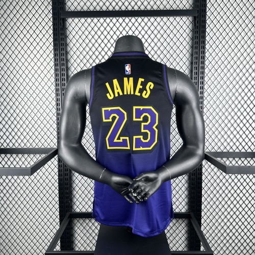 Los Angeles Lakers Jersey 24/25 LeBron James #23 Basketball Jersey City Edition