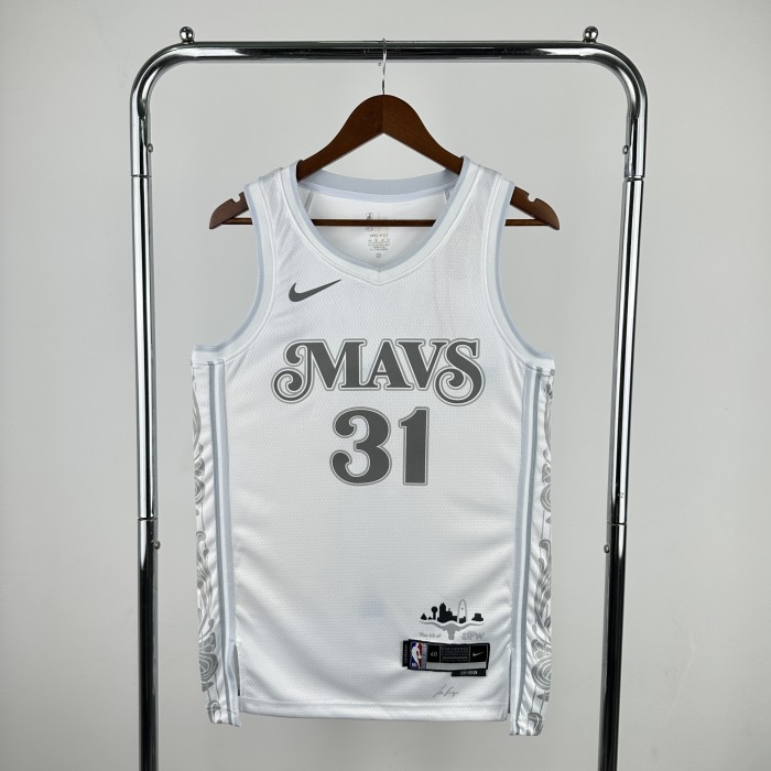 Dallas Mavericks Jersey 24/25 Klay Thompson #31 Basketball Jersey City Edition