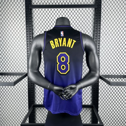 Los Angeles Lakers Jersey 24/25 Kobe Bryant #8 Basketball Jersey City Edition