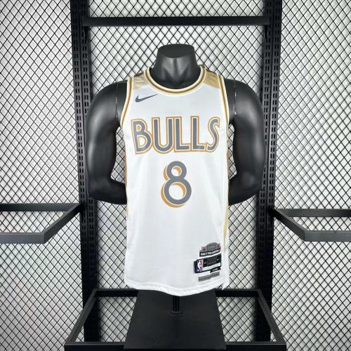Chicago Bulls Jersey 24/25 Zach LaVine #8 Basketball Jersey City Edition