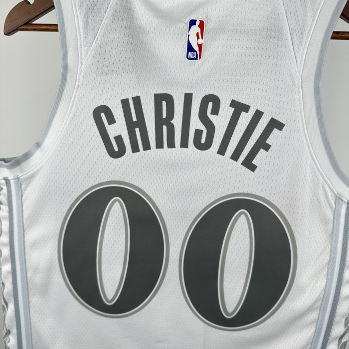 Dallas Mavericks Jersey 24/25 Max Christie #00 Basketball Jersey City Edition