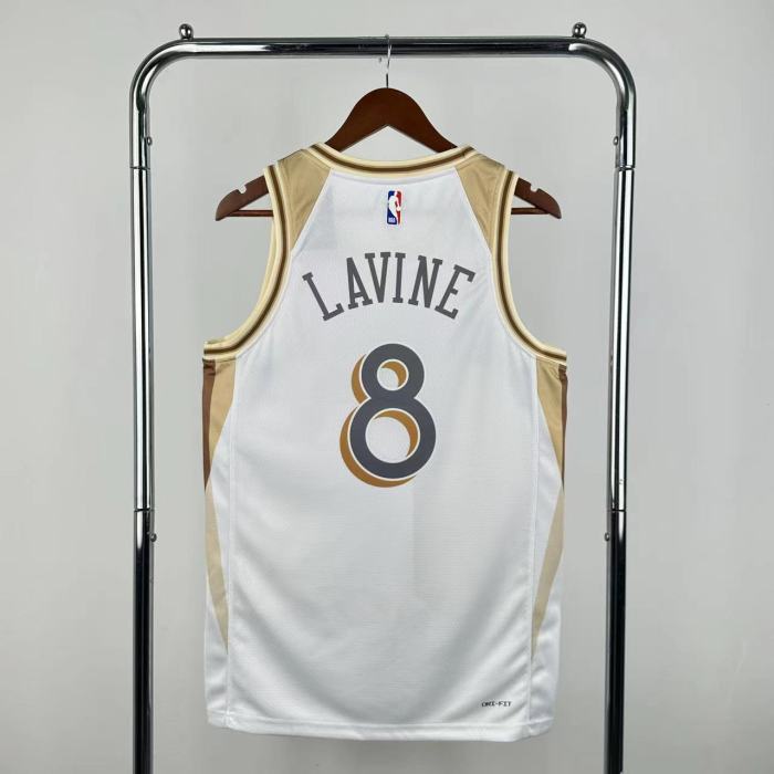 Chicago Bulls Jersey 24/25 Zach LaVine #8 Basketball Jersey City Edition