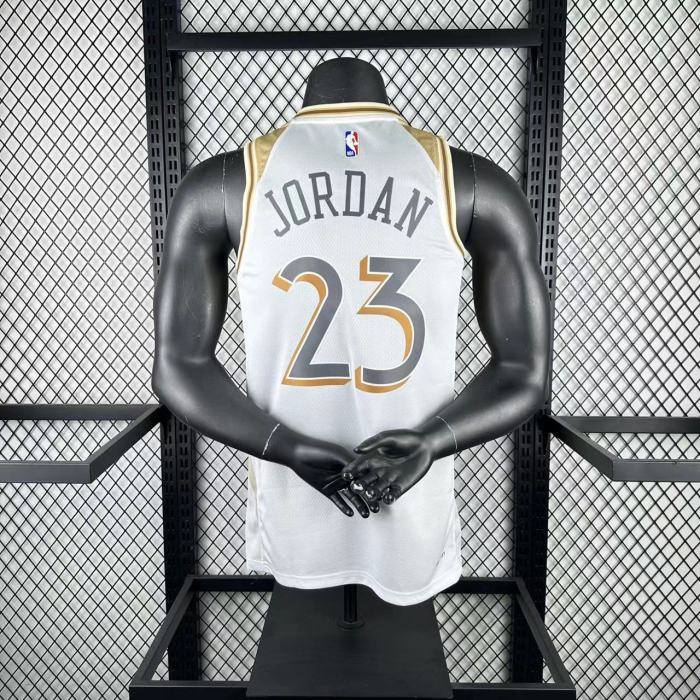 Chicago Bulls Jersey 24/25 Michael Jordan #23 Basketball Jersey City Edition