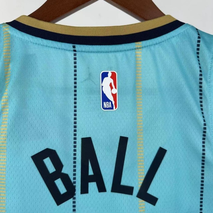 Charlotte Hornets Jersey 24/25 LaMelo Ball #1 Basketball Jersey City Edition