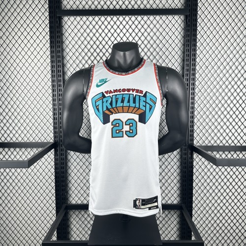 Memphis Grizzlies Jersey 24/25 Derrick Rose #23 Basketball Jersey Retro Edition