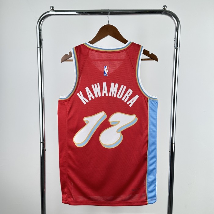 Memphis Grizzlies Jersey 24/25 Yuki Kawamura #17 Basketball Jersey City Edition