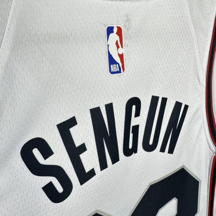 Houston Rockets Jersey 24/25 Alperen Şengün #28 Basketball Jersey City Edition