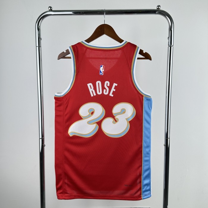 Memphis Grizzlies Jersey 24/25 Derrick Rose #23 Basketball Jersey City Edition