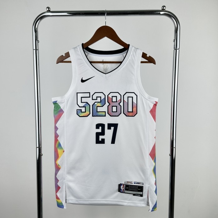 Denver Nuggets Jersey 24/25 Jamal Murray #27 Basketball Jersey City Edition