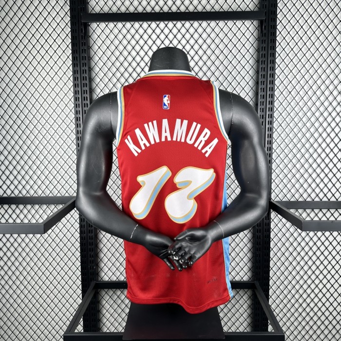 Memphis Grizzlies Jersey 24/25 Yuki Kawamura #17 Basketball Jersey City Edition