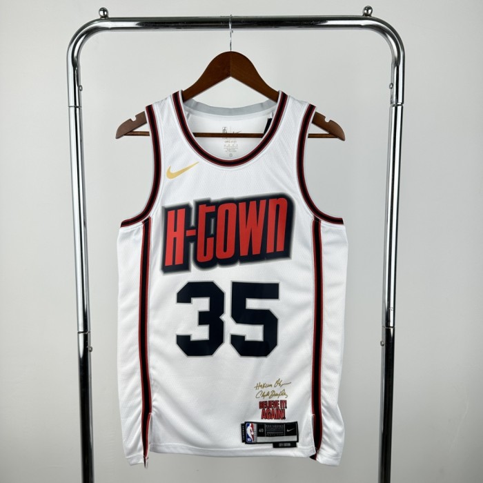 Houston Rockets Jersey 24/25 Kevin Durant #35 Basketball Jersey City Edition