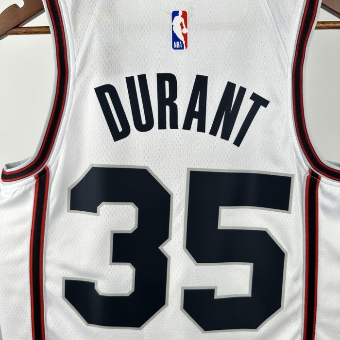 Houston Rockets Jersey 24/25 Kevin Durant #35 Basketball Jersey City Edition