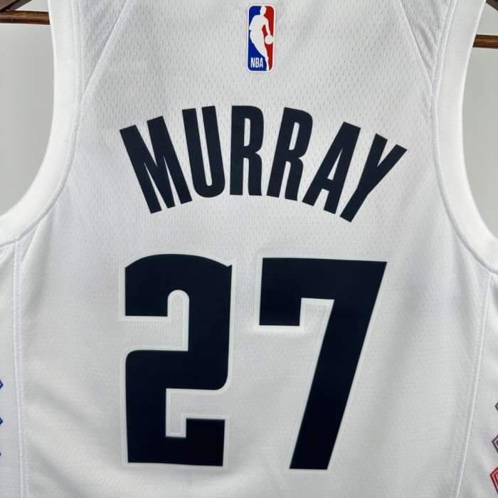 Denver Nuggets Jersey 24/25 Jamal Murray #27 Basketball Jersey City Edition