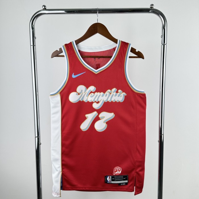 Memphis Grizzlies Jersey 24/25 Yuki Kawamura #17 Basketball Jersey City Edition