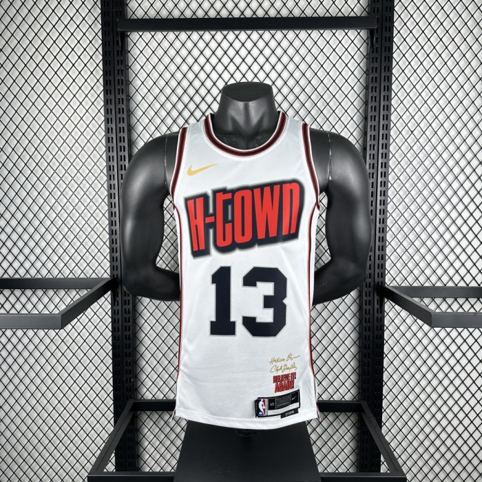 Houston Rockets Jersey 24/25 James Harden #13 Basketball Jersey City Edition