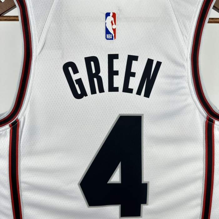 Houston Rockets Jersey 24/25 Jalen Green #4 Basketball Jersey City Edition