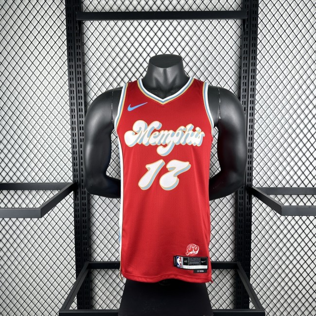 Memphis Grizzlies Jersey 24/25 Yuki Kawamura #17 Basketball Jersey City Edition