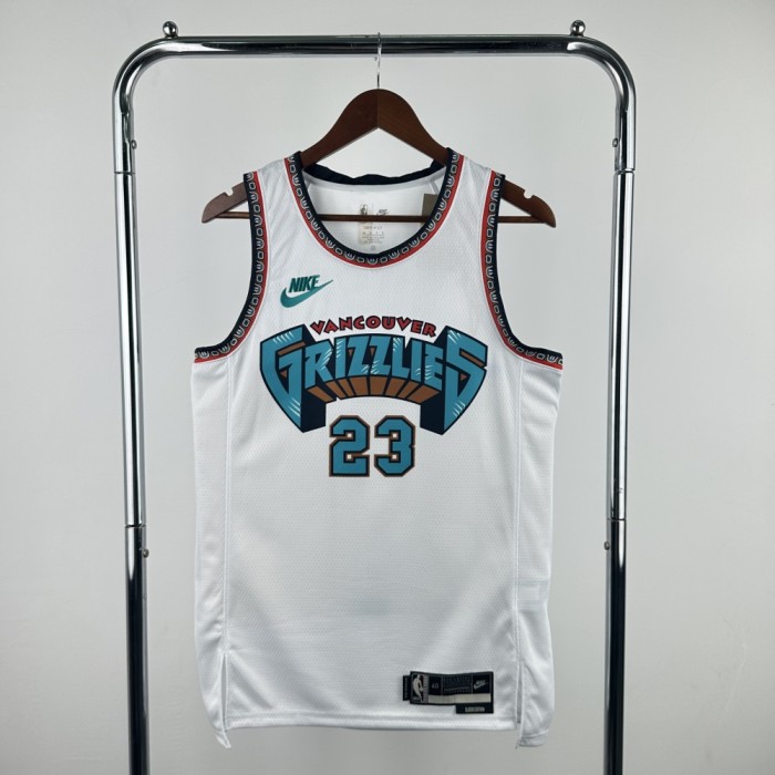 Memphis Grizzlies Jersey 24/25 Derrick Rose #23 Basketball Jersey Retro Edition