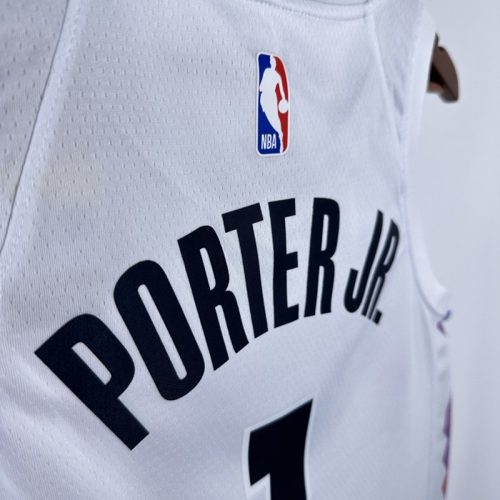 Denver Nuggets Jersey 24/25 Michael Porter Jr. #1 Basketball Jersey City Edition